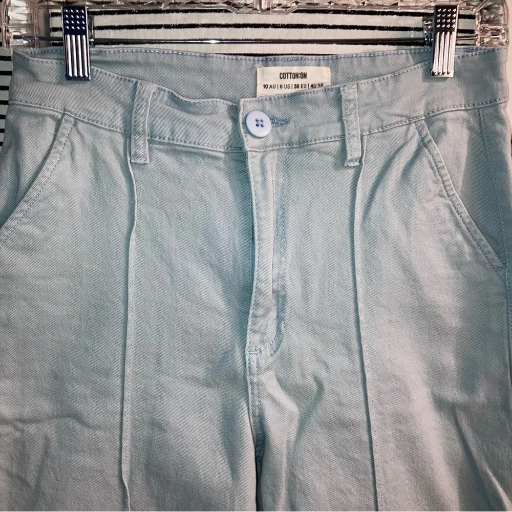 Cotton:On Women’s Y2K Wide Leg Jeans | light sky blue | Size 6 - Picture 3 of 12